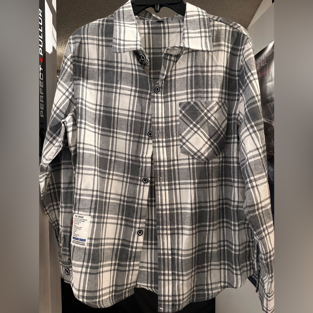 Women’s Long Sleeve Plaid Shirt
